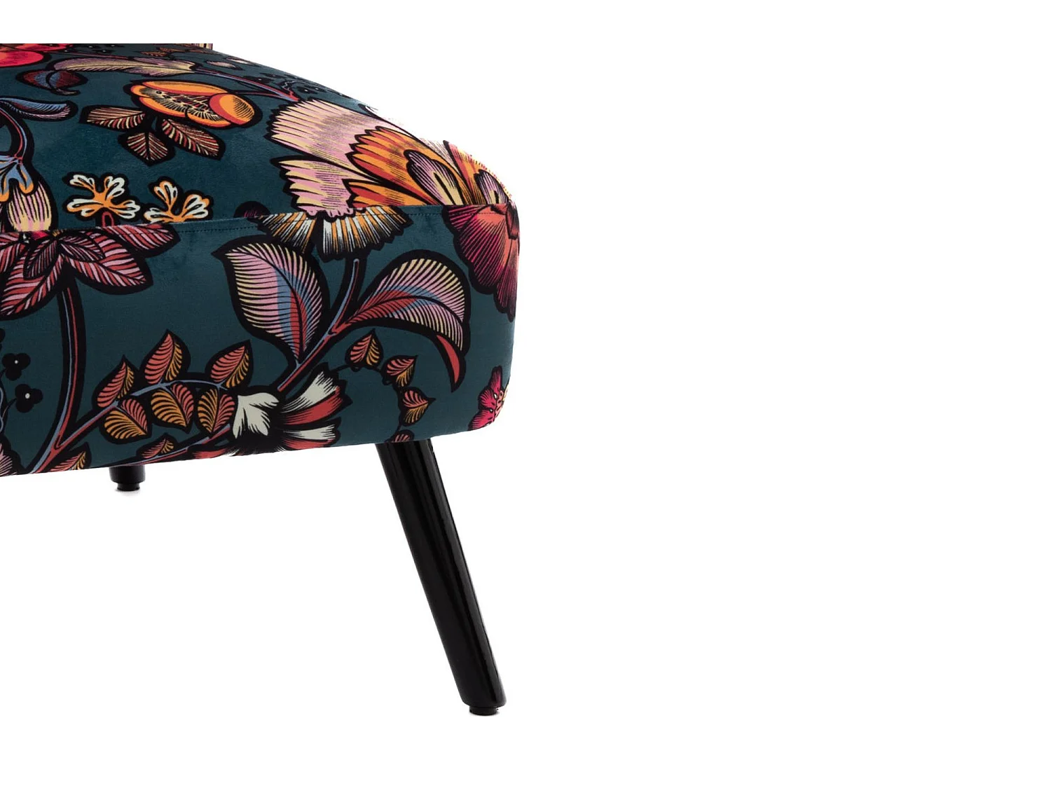 Fauteuil bucolique Indi bleu