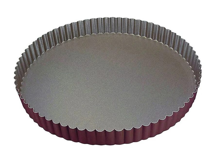 Tourtière ronde cannelée fond fixe 20 cm