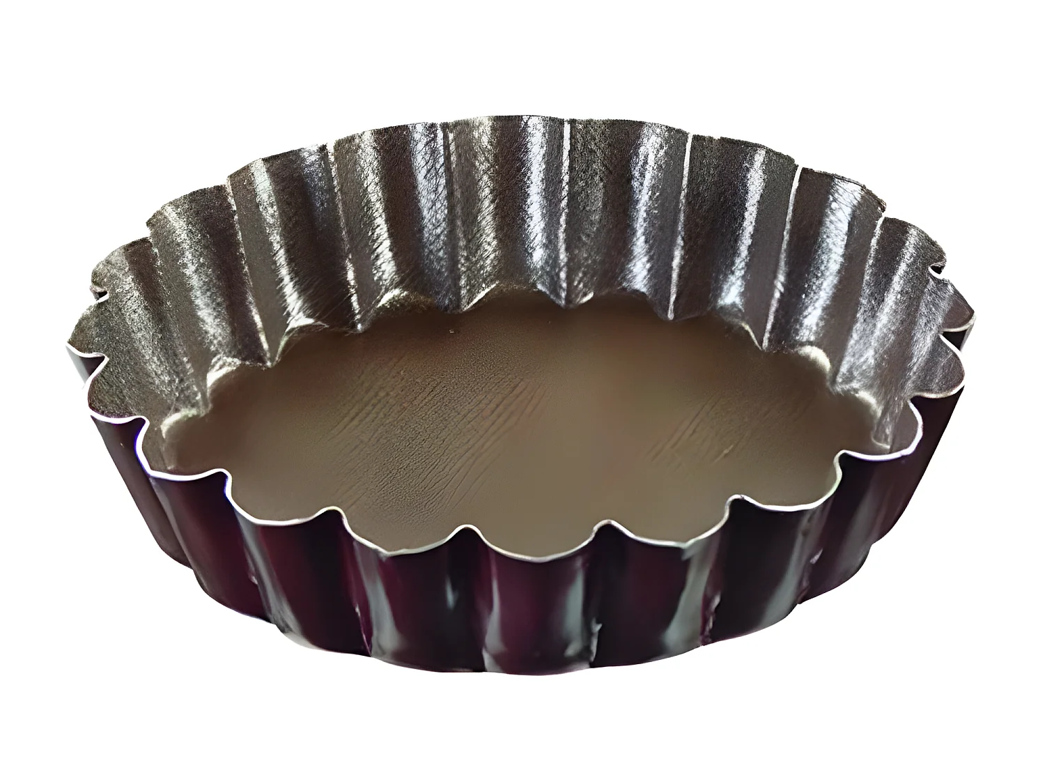 Tartelette ronde cannelée fond fixe 10 cm