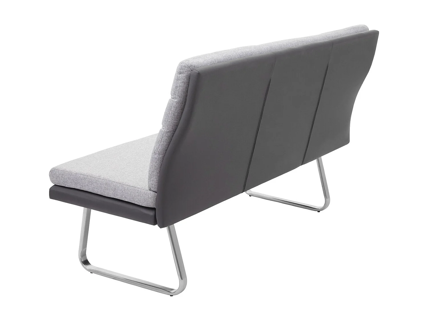 Bank MCW-G54,  grijs bankje 180cm