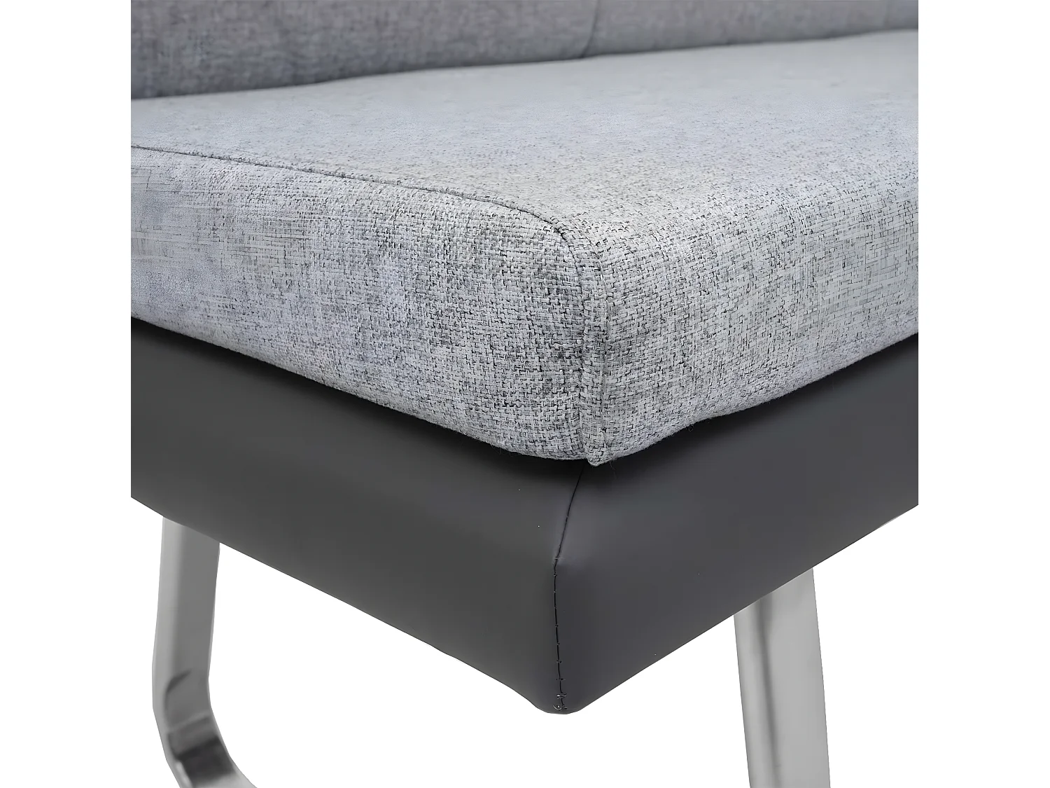 Ławka MCW-G54,  szara ławka 180cm