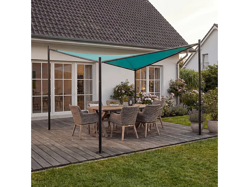 Pergola MCW-A41 II, 4x4m türkis