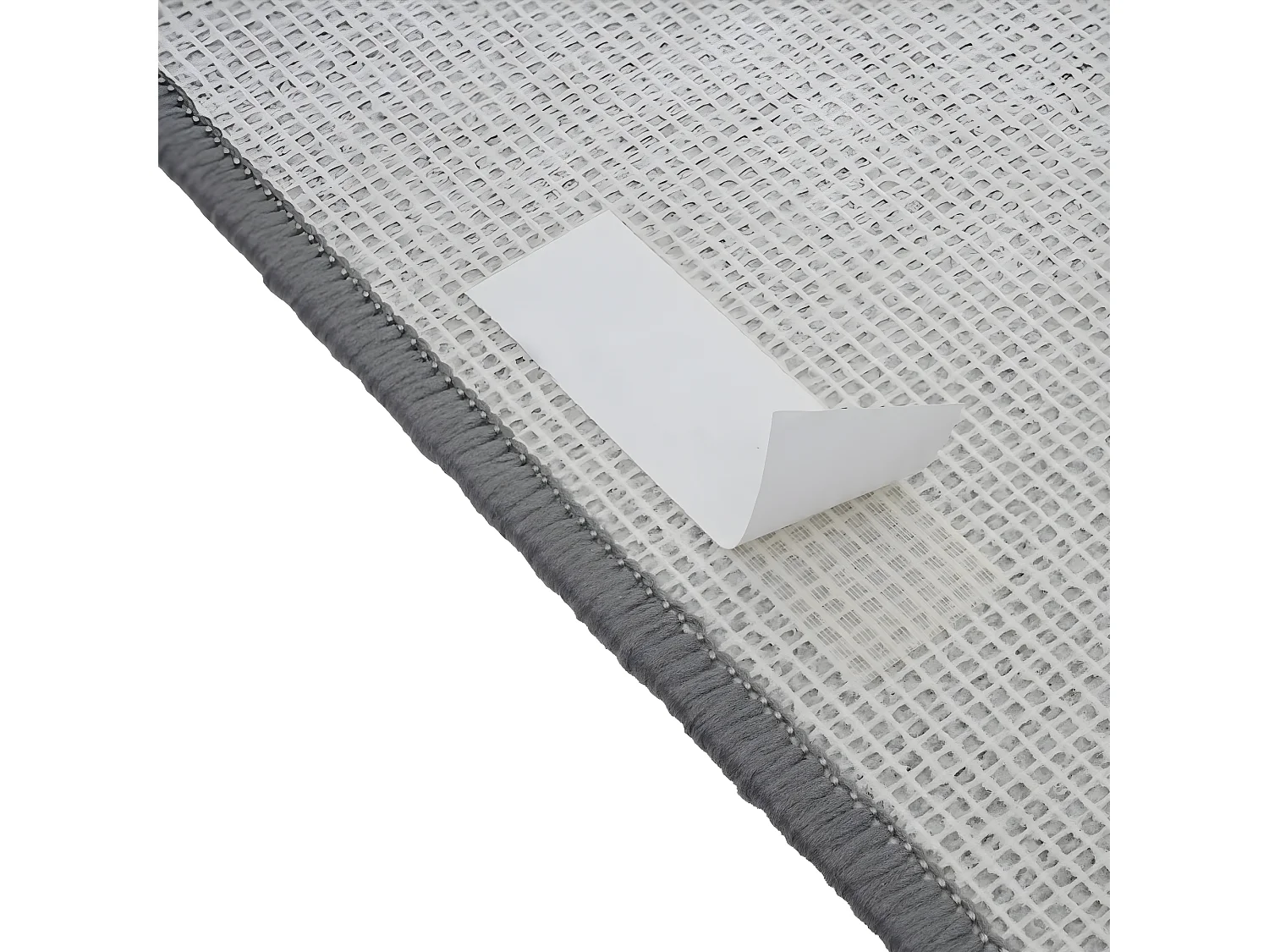 Traptredenmat MCW-G49 (set van 15),  rechthoekig, grijs