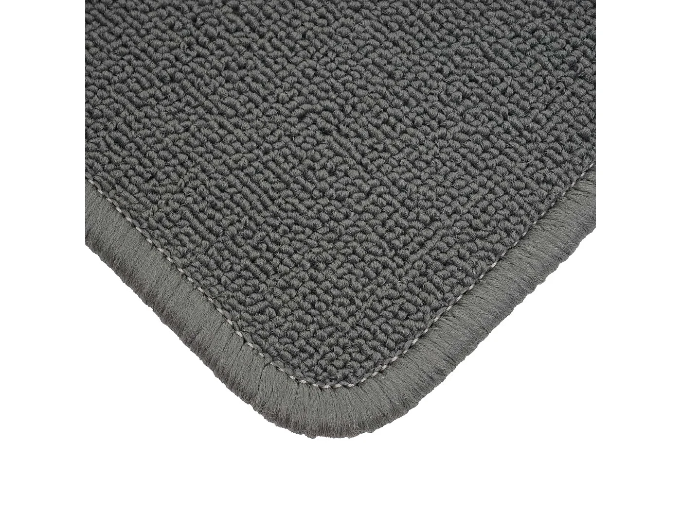 MCW-G49 stair mat (set of 15),  rectangular, grey