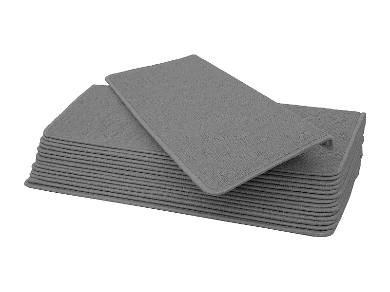 Stufenmatte MCW-G49 (15er Set), Rechteckig, grau