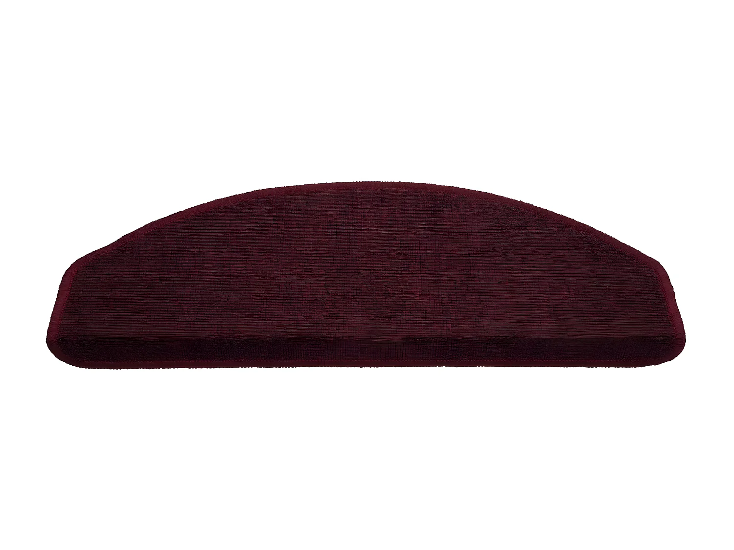 Traptredenmat MCW-G49 (set van 15),  halfrond, bordeaux