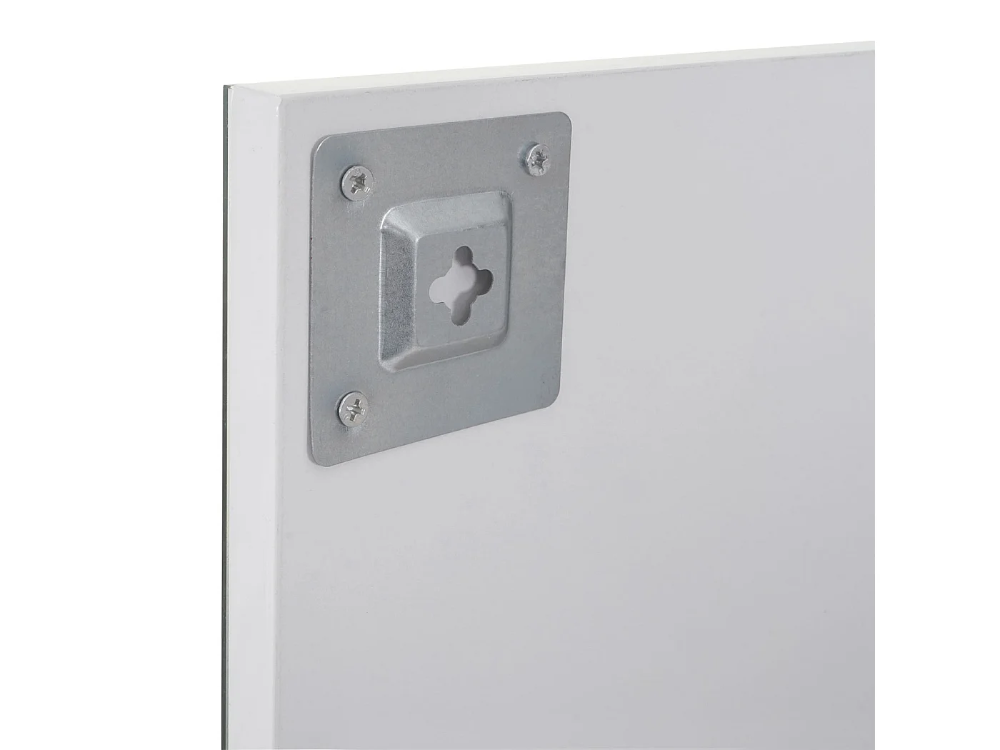 Wandspiegel mit Ablage MCW-B19, Weiß