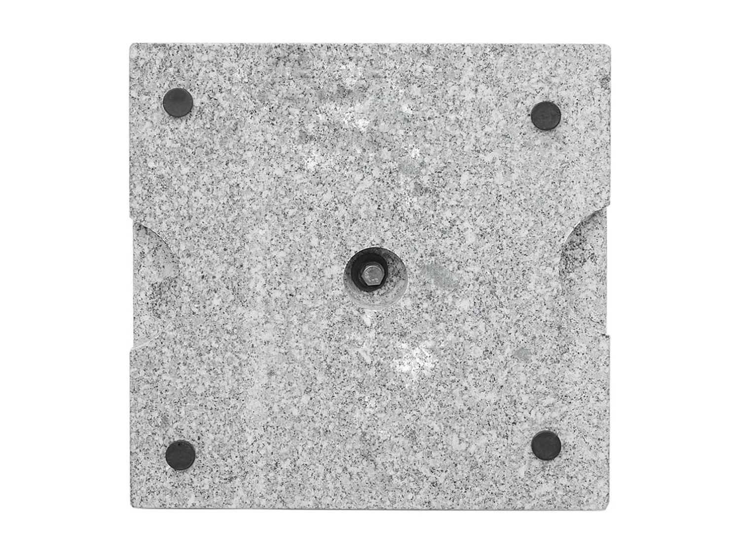Stojak na parasol MCW-F92,  23kg kwadratowy szary