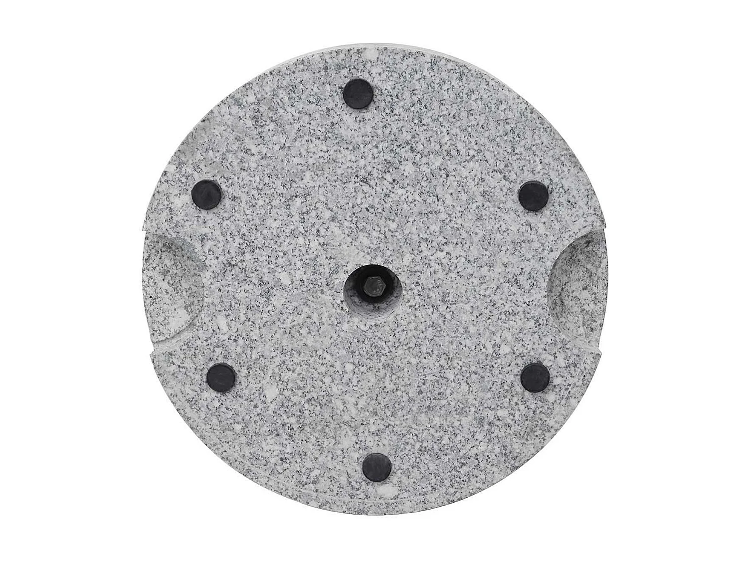 Stojak na parasol MCW-F92,  24kg okrągły szary