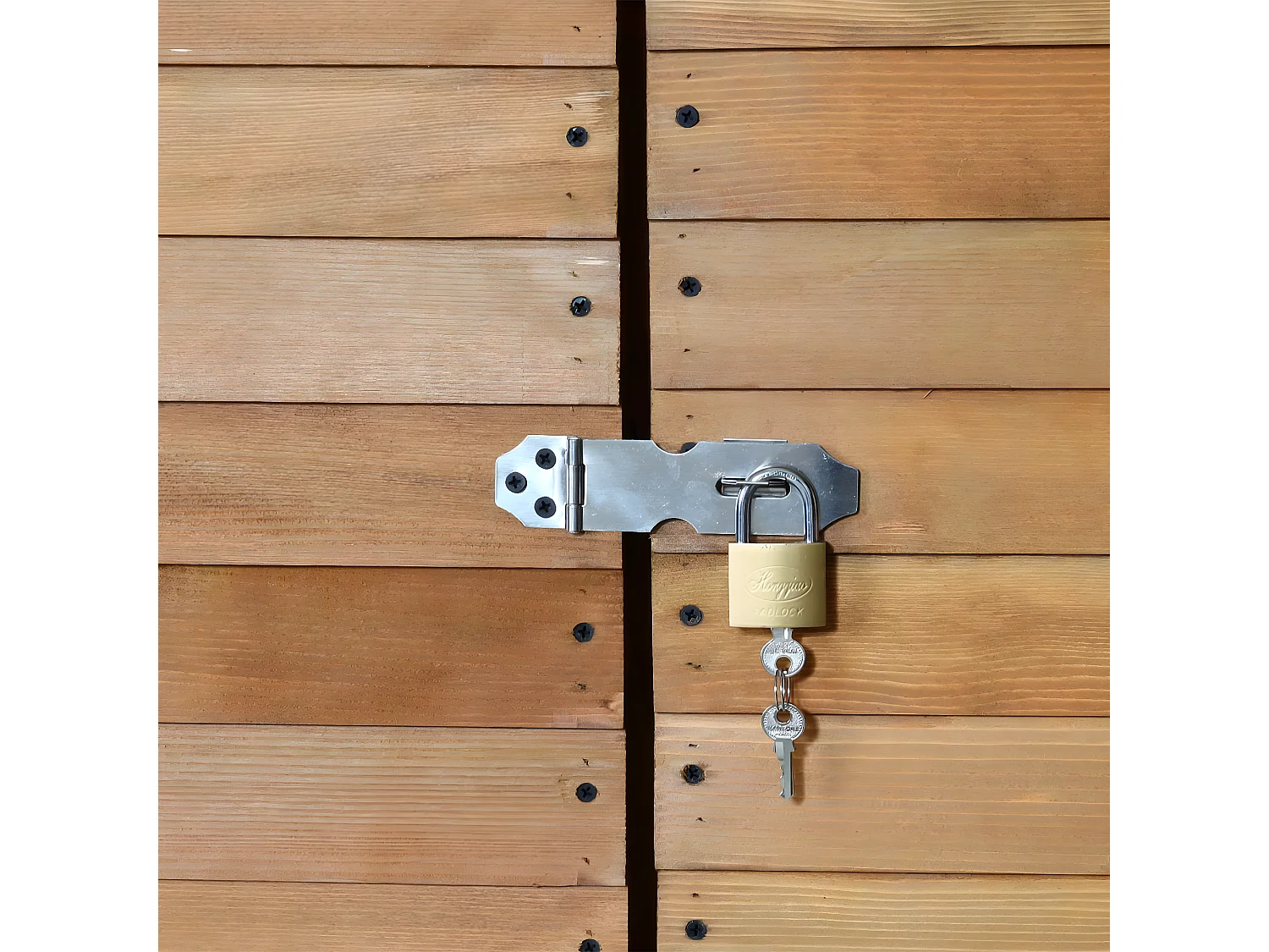 Geräteschuppen MCW-J75, Naturfarben