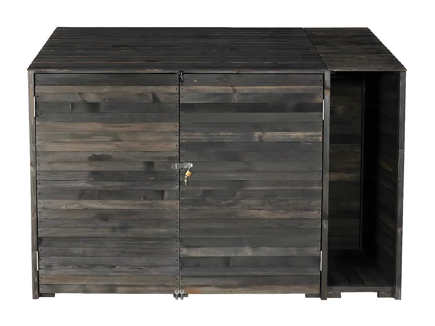 Geräteschuppen MCW-J75, Anthrazit-grau