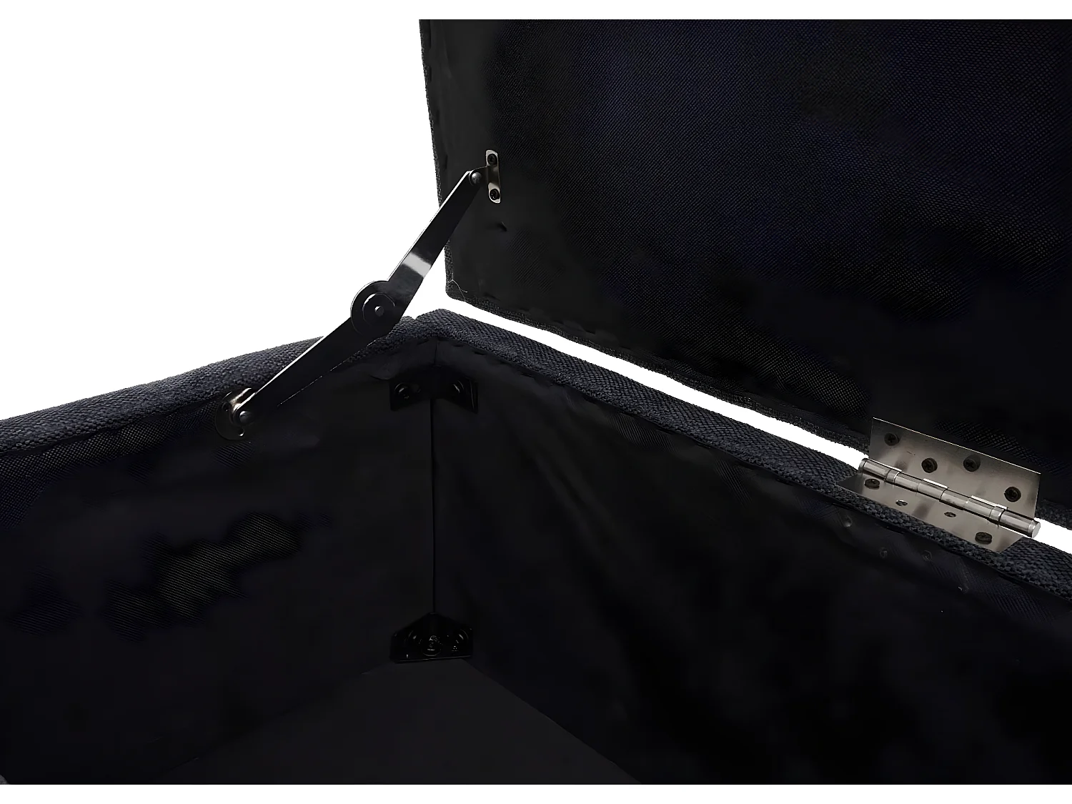 Aufbewahrungs-Truhe Kriens XXL, Dunkelgrau