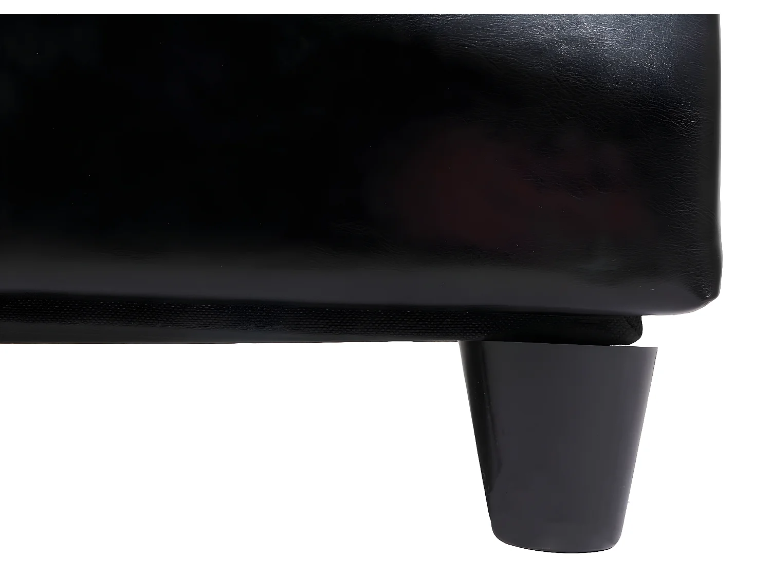 Aufbewahrungs-Truhe Kriens XXL, Schwarz