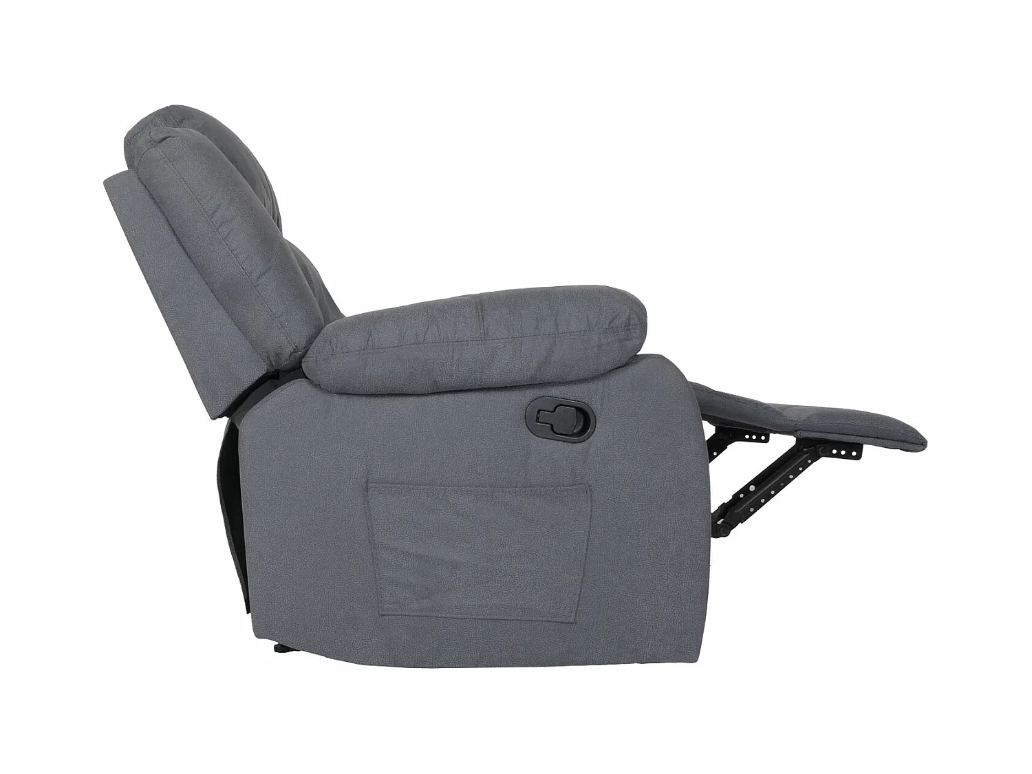 Fotel telewizyjny MCW-J57 XXL,  szaroniebieski