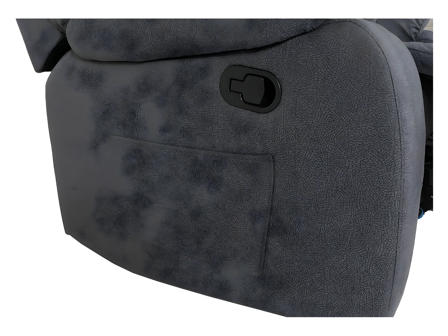 Fotel telewizyjny MCW-J57 XXL,  szaroniebieski