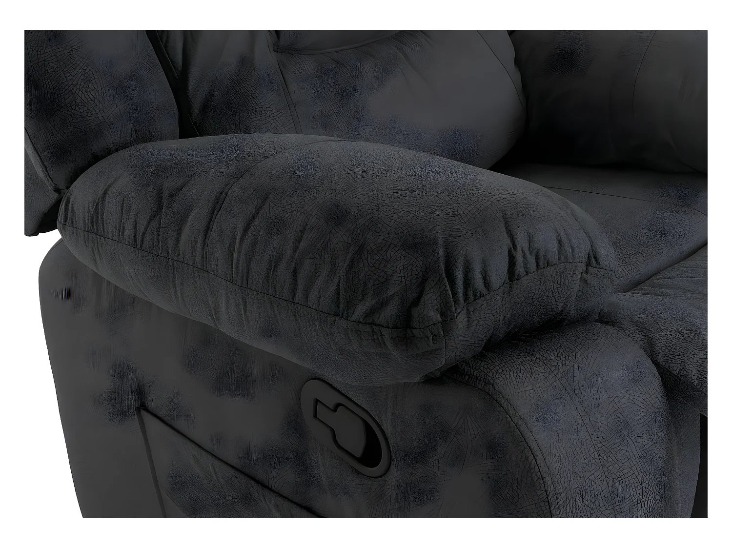 Fotel telewizyjny MCW-J57 XXL,  szaroniebieski