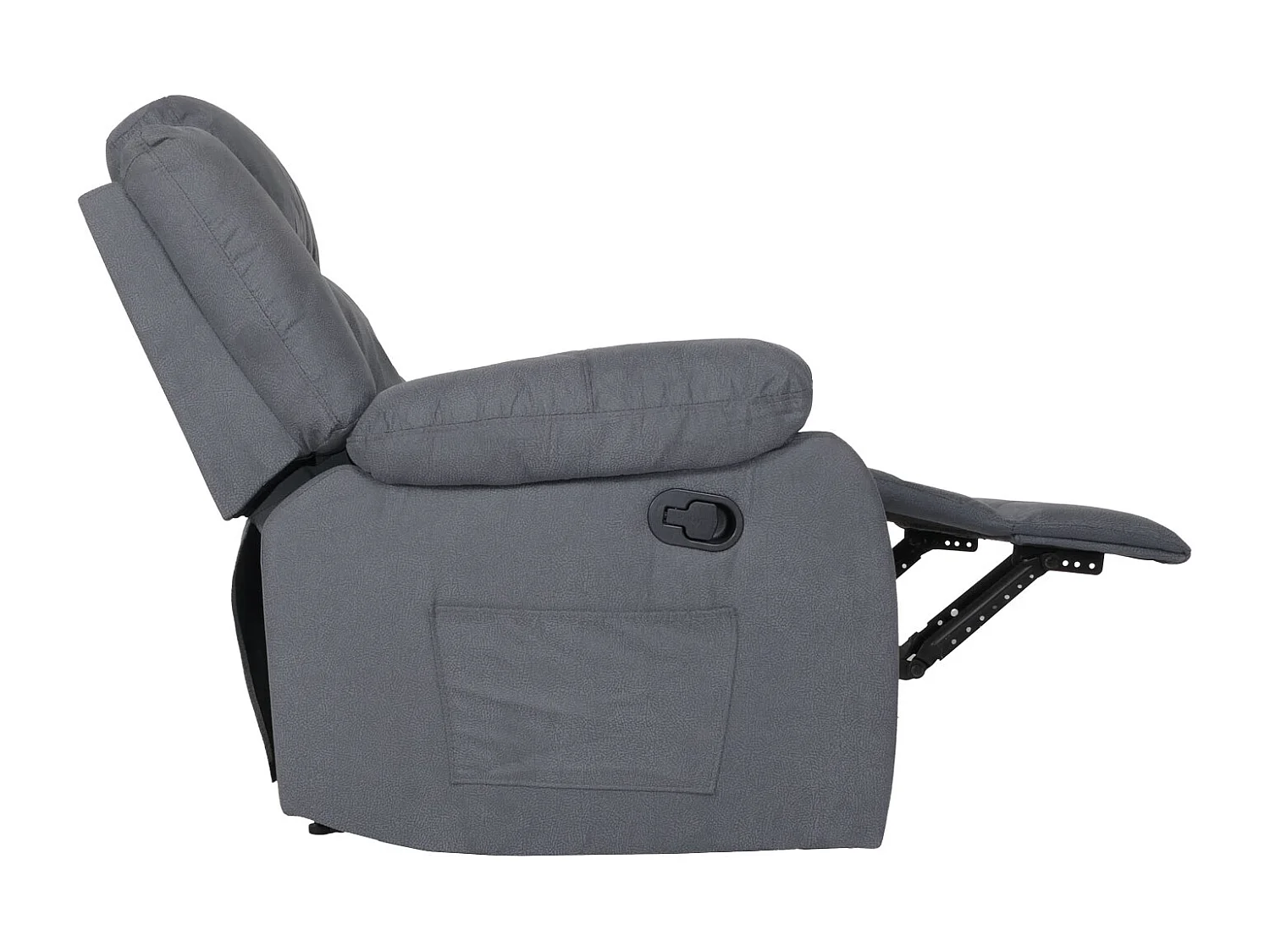 Fotel telewizyjny MCW-J57 XXL,  szaro-niebieski