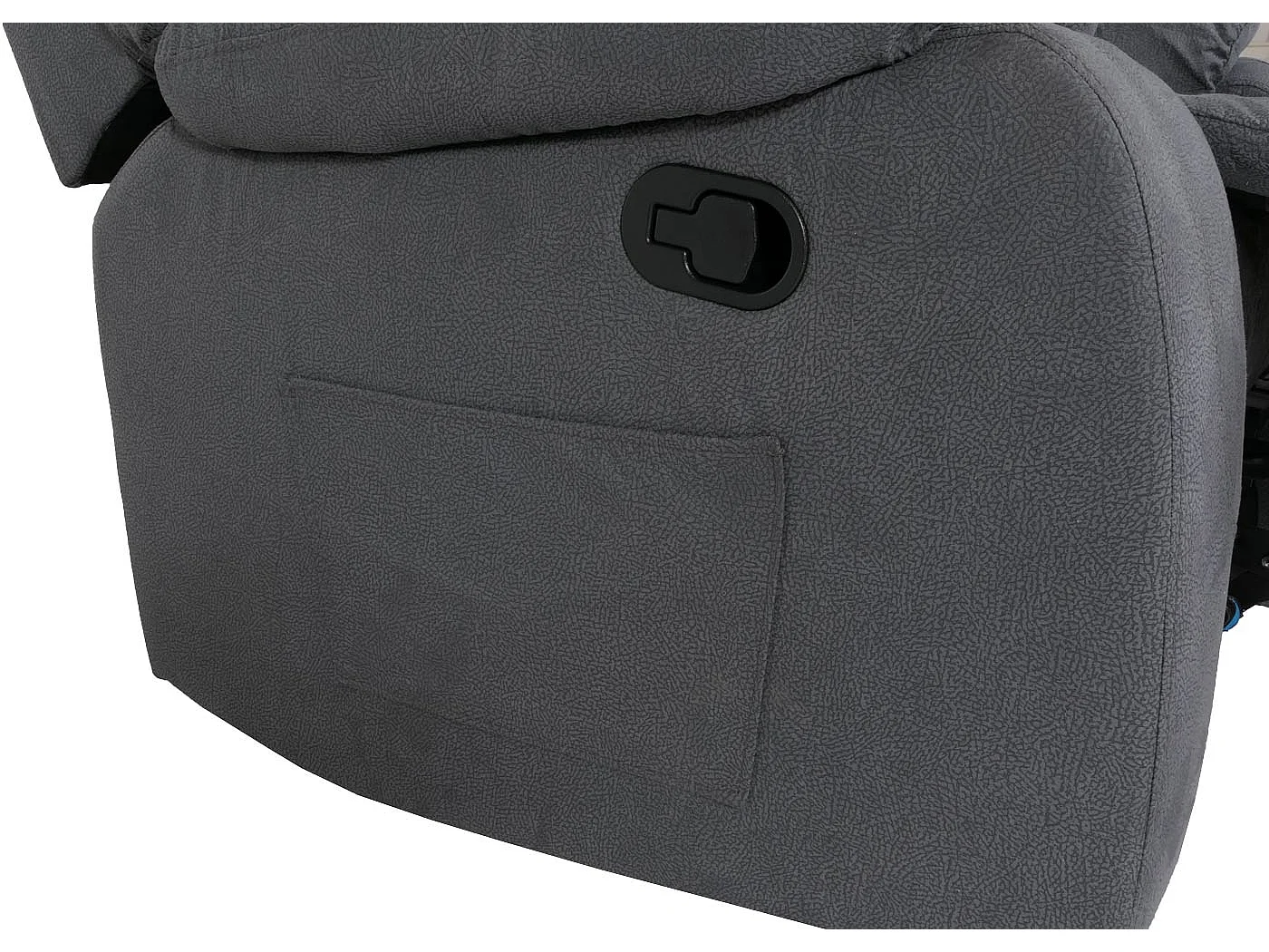 Fotel telewizyjny MCW-J57 XXL,  szaro-niebieski