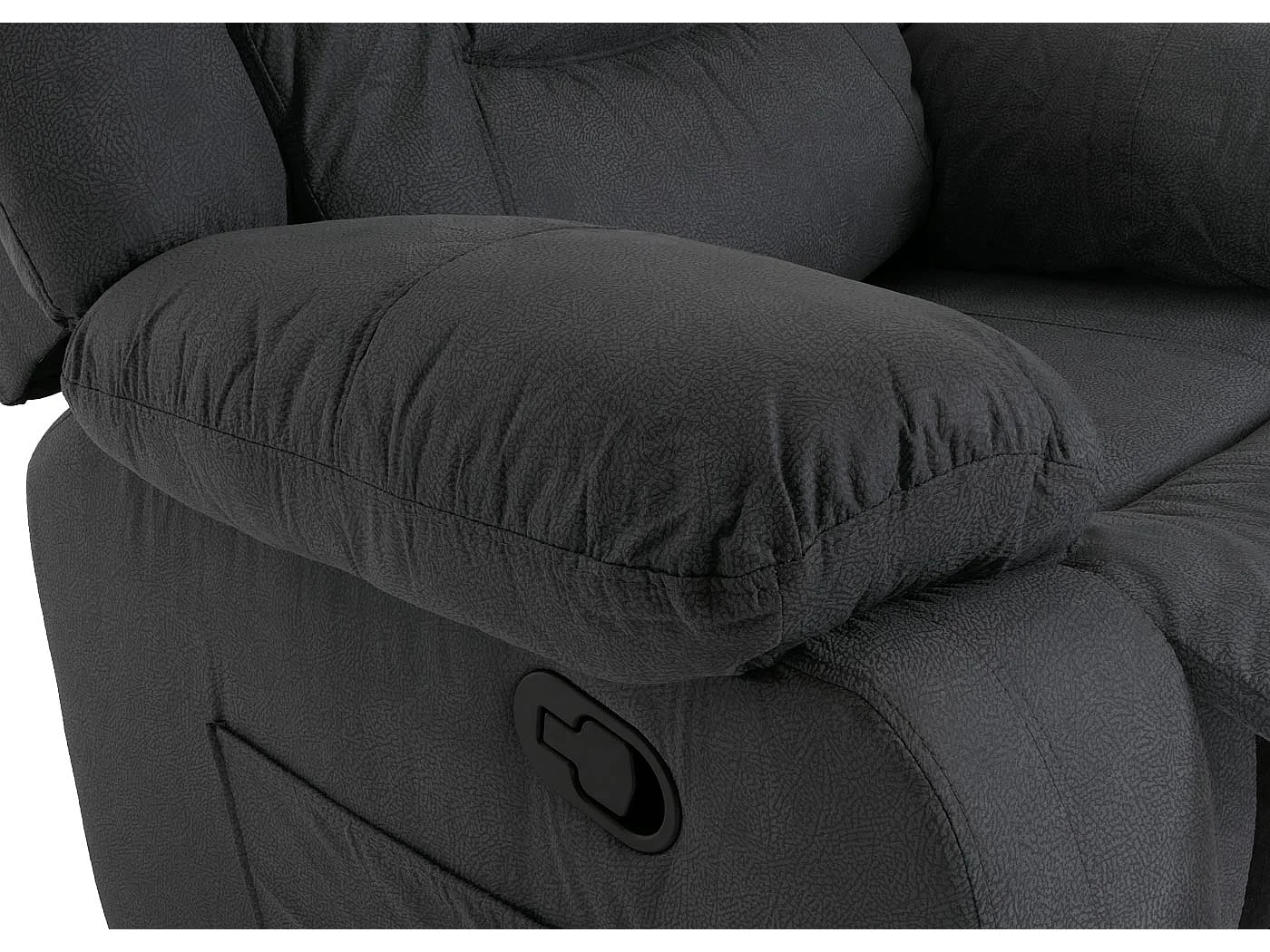 Fotel telewizyjny MCW-J57 XXL,  szaro-niebieski