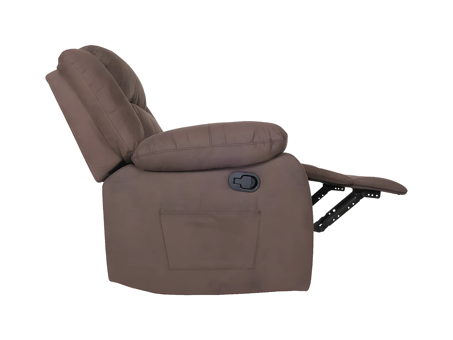 Fotel telewizyjny MCW-J57 XXL,  brązowy