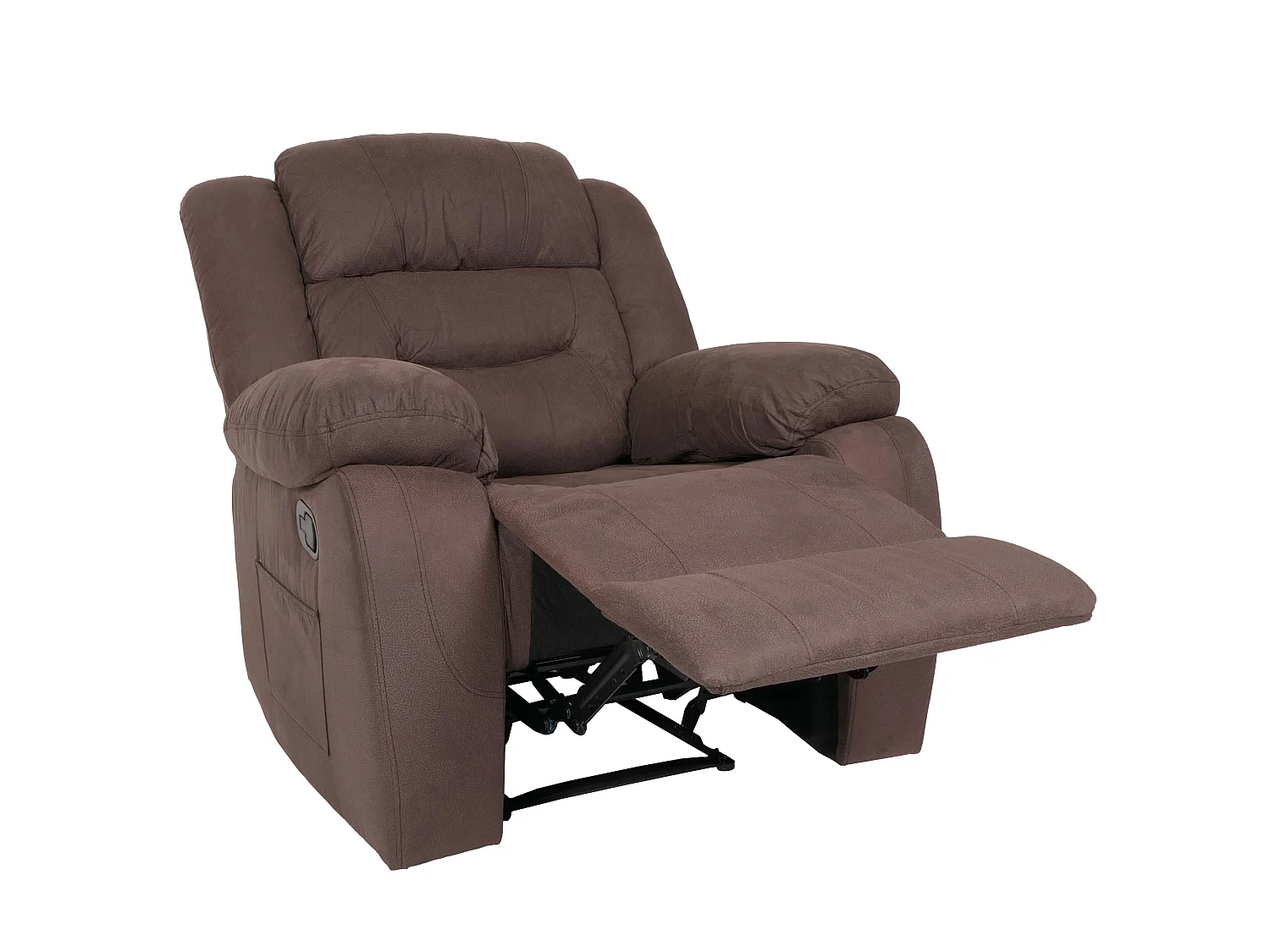 Fotel telewizyjny MCW-J57 XXL,  brązowy