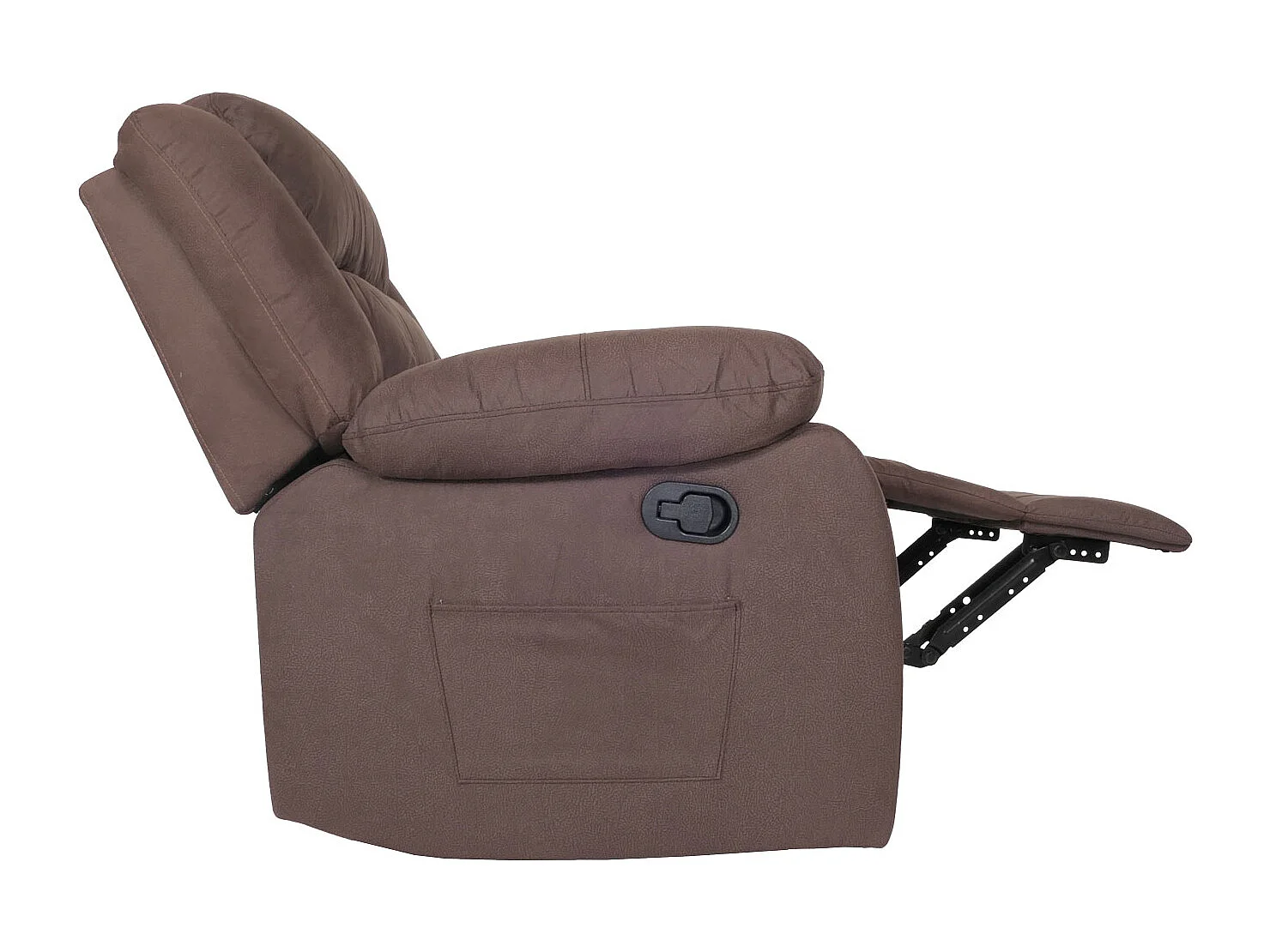 Fotel telewizyjny MCW-J57 XXL,  brązowy