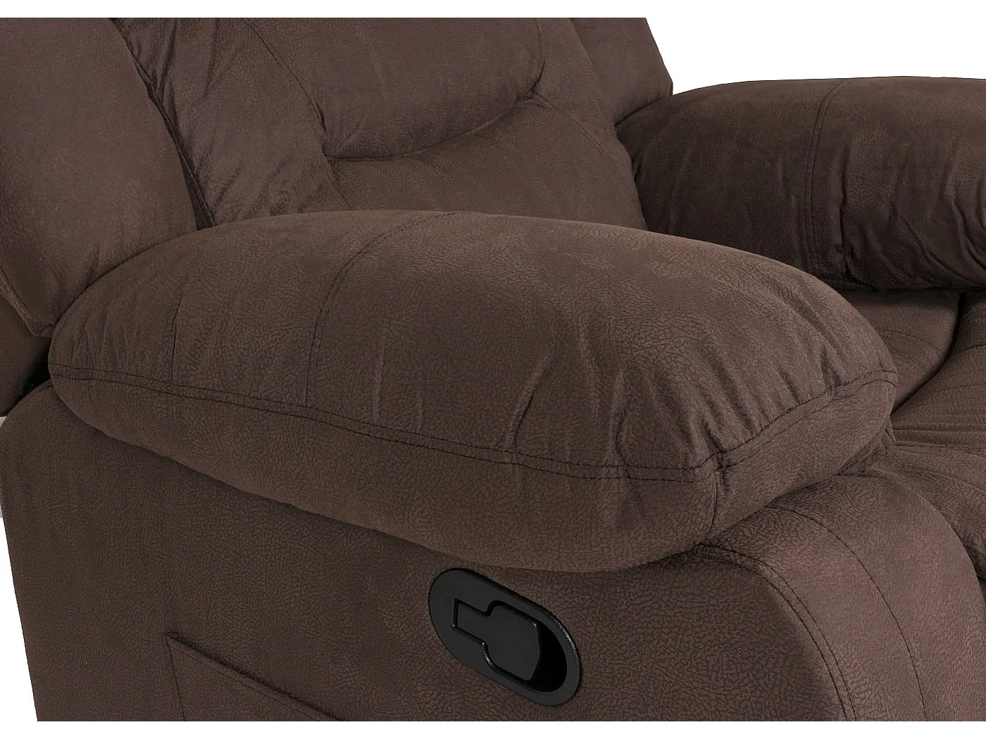 Fotel telewizyjny MCW-J57 XXL,  brązowy