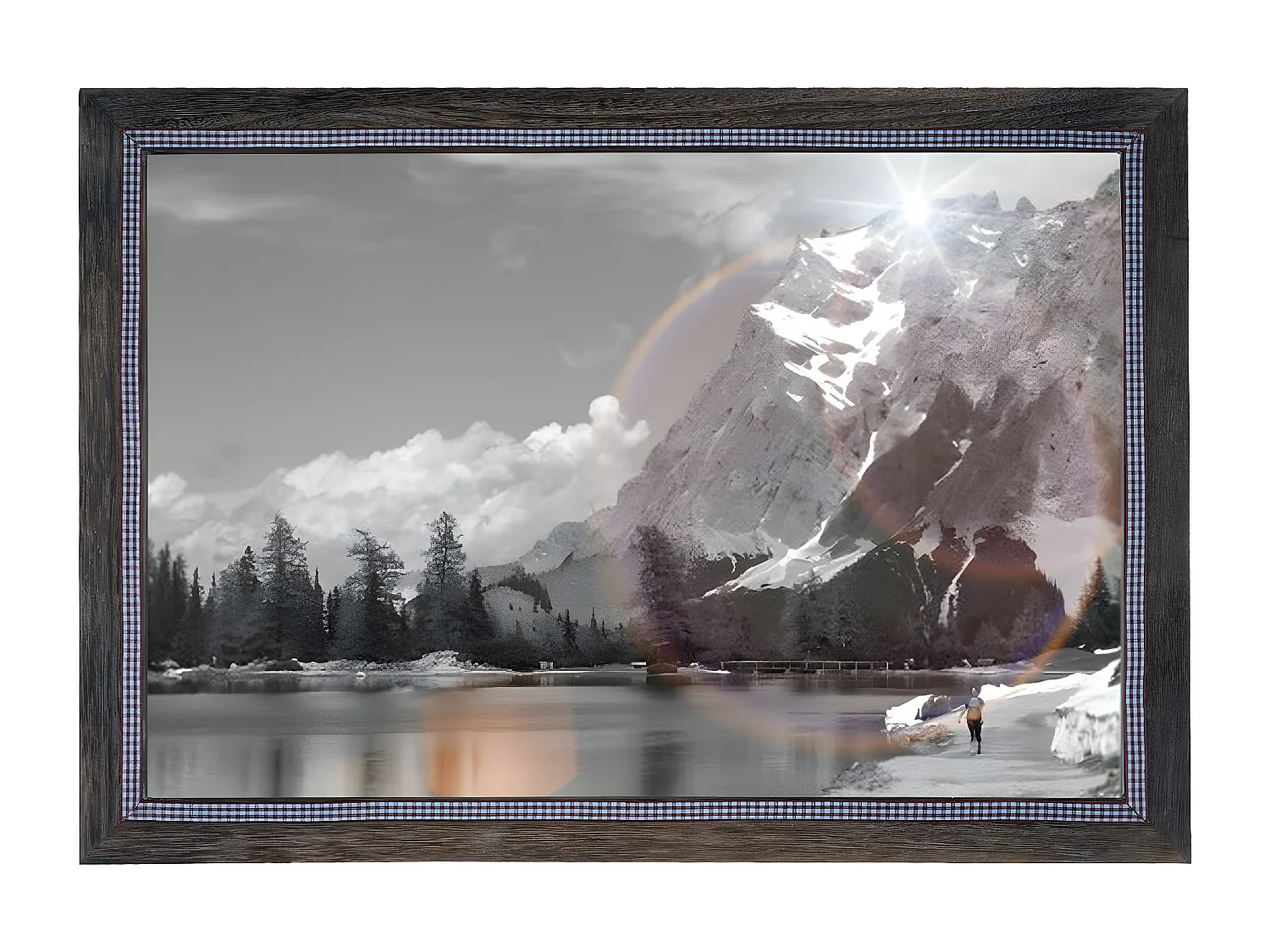 Bilderrahmen H248 Shabby-Look, Braun