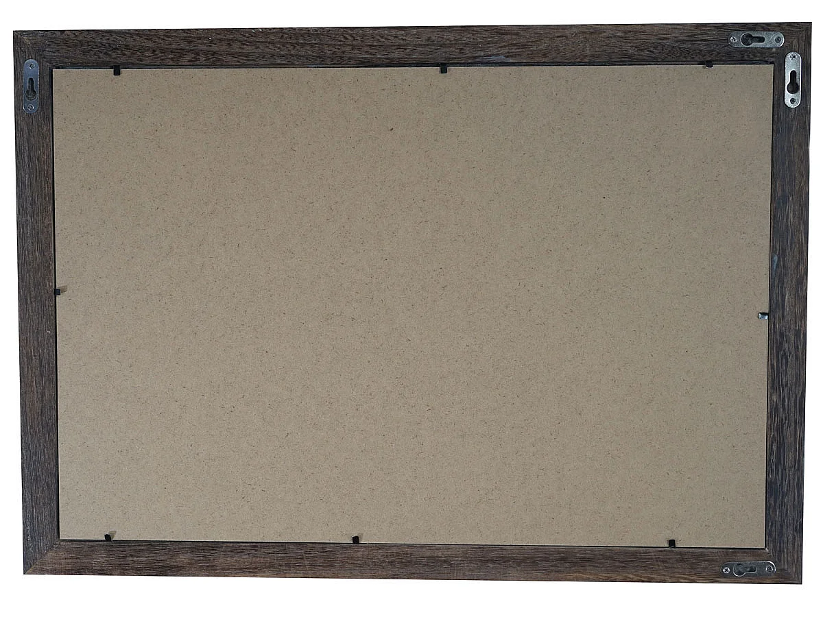 Billedramme H248 i shabby-stil,  brun