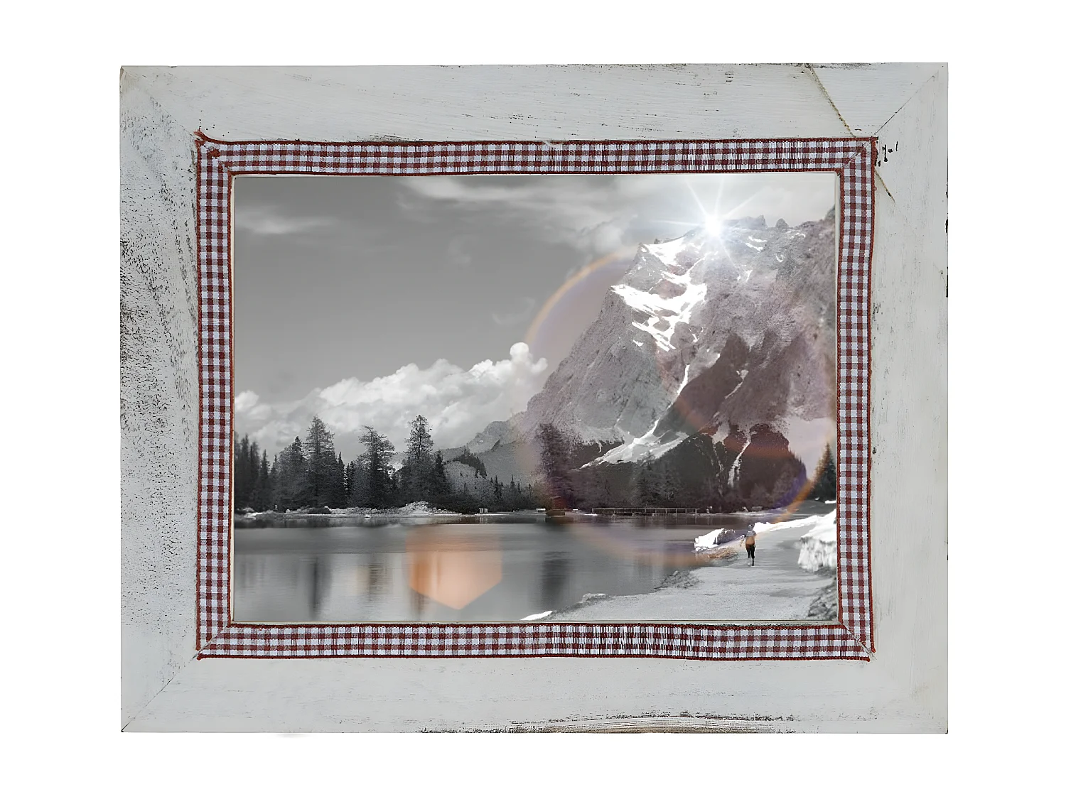 Fotolijst H247 Shabby-look,  wit