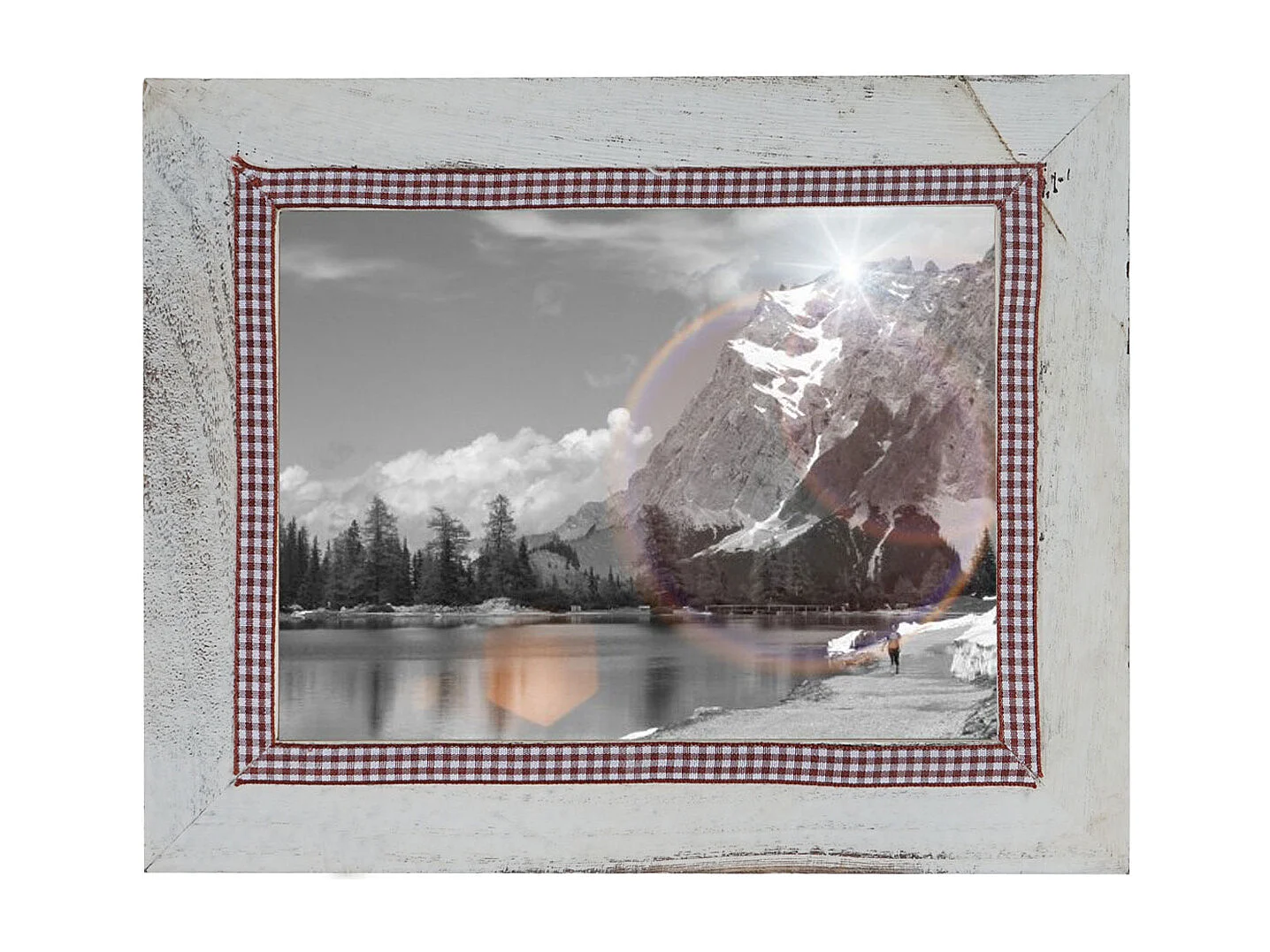 Fotolijst H247 Shabby-look,  wit