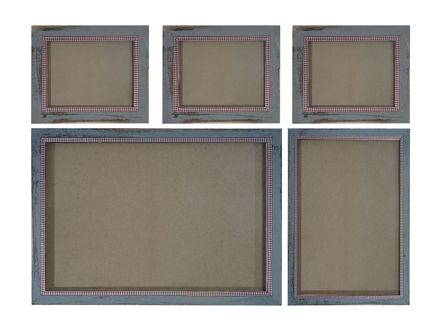 Bilderrahmen Set H246 (6-teilig), Grau