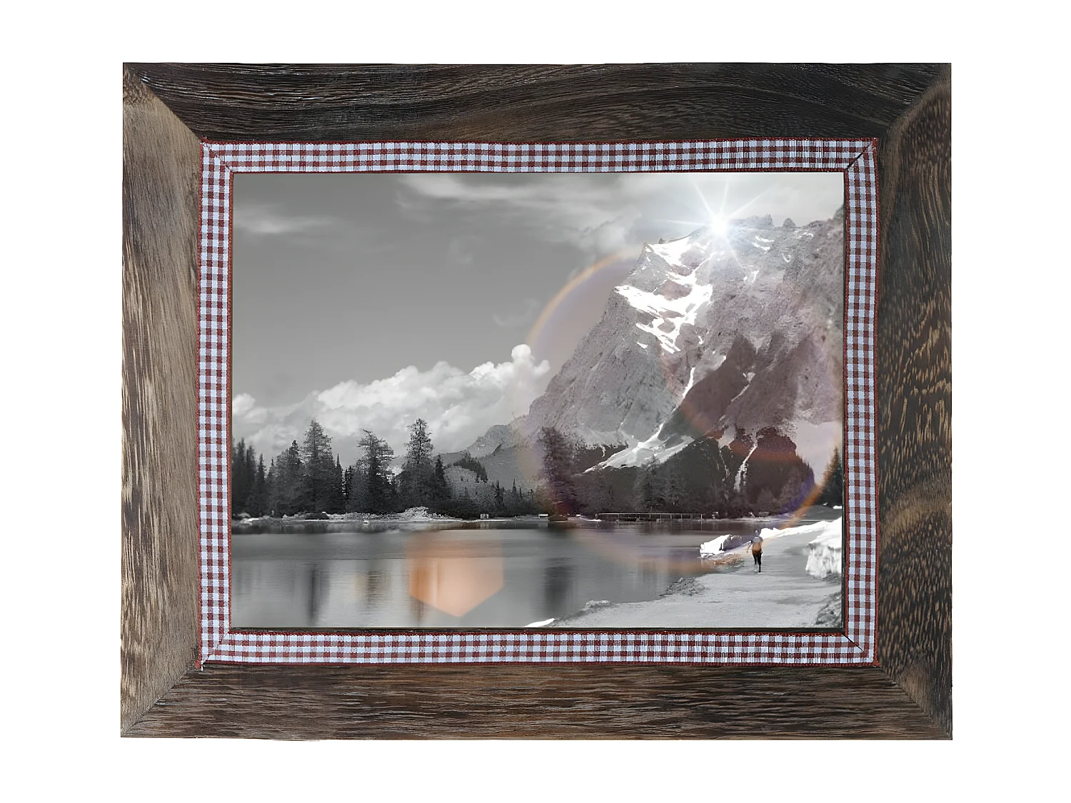 Bilderrahmen H247 Shabby-Look, Braun