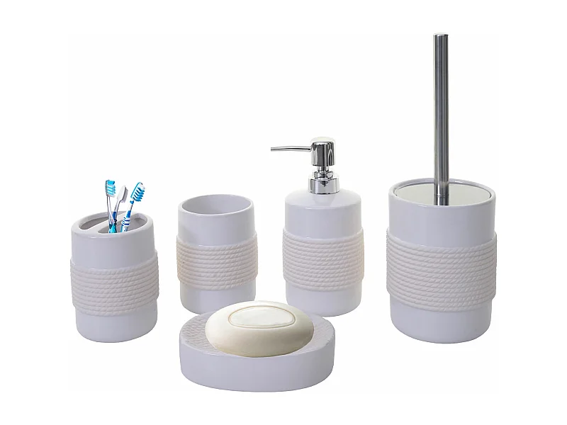 Badset MCW-C73 (5-teilig), Weiß