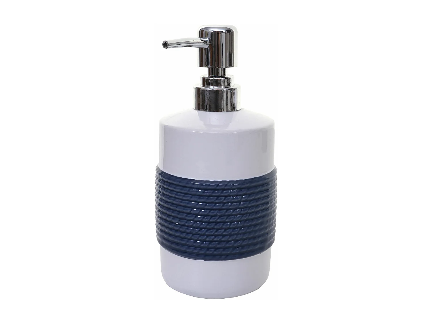 Badkamerset MCW-C73 (5-delig),  blauw/wit