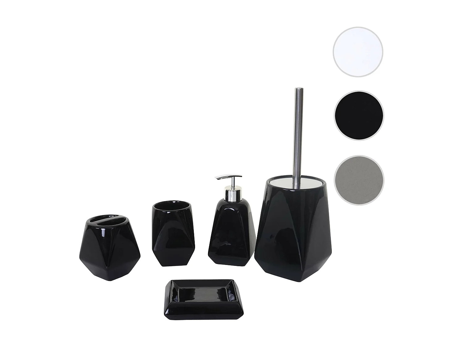 Badset MCW-C71 (5-teilig), Schwarz