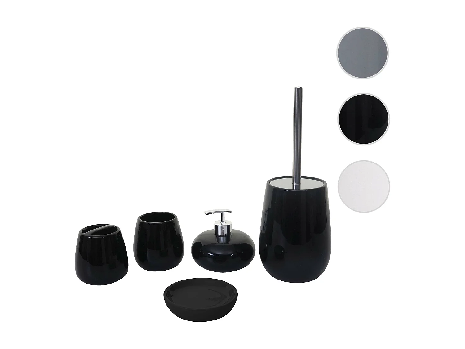 Badset MCW-C72 (5-teilig), Schwarz