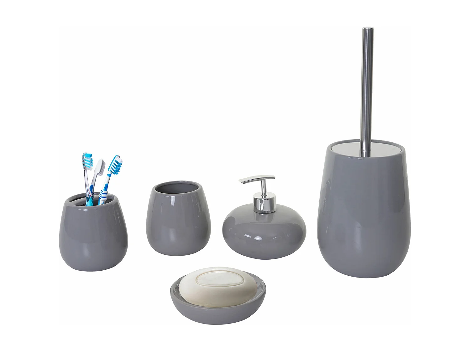 Badset MCW-C72 (5-teilig), Grau