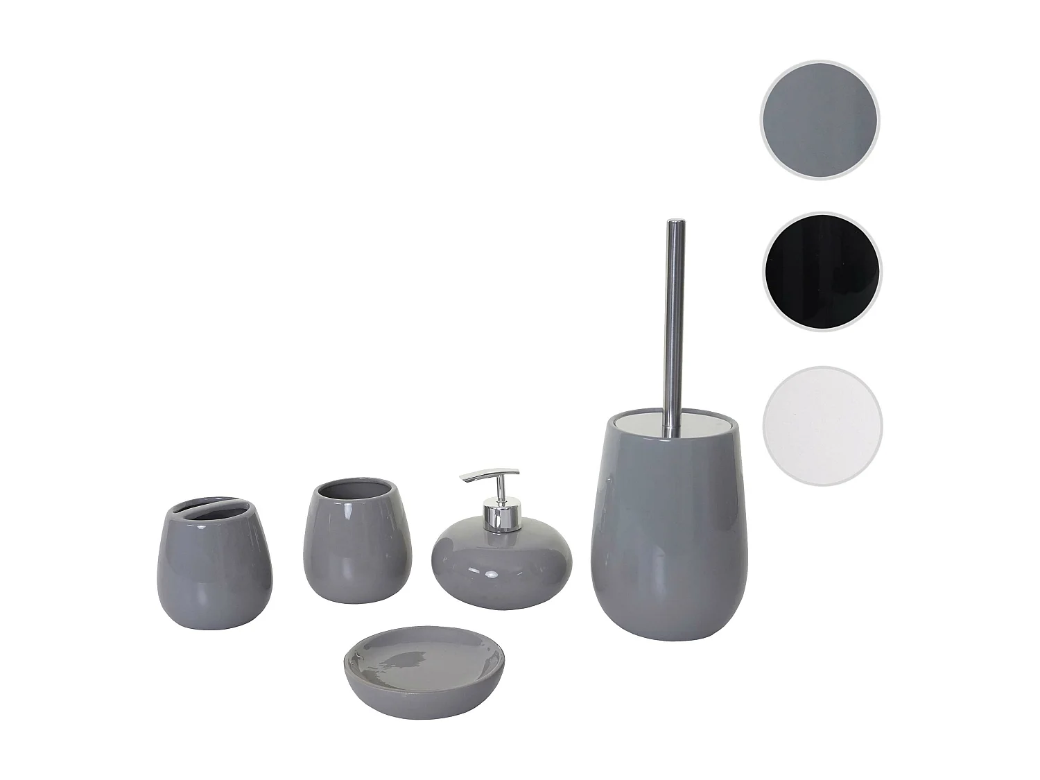 Badset MCW-C72 (5-teilig), Grau