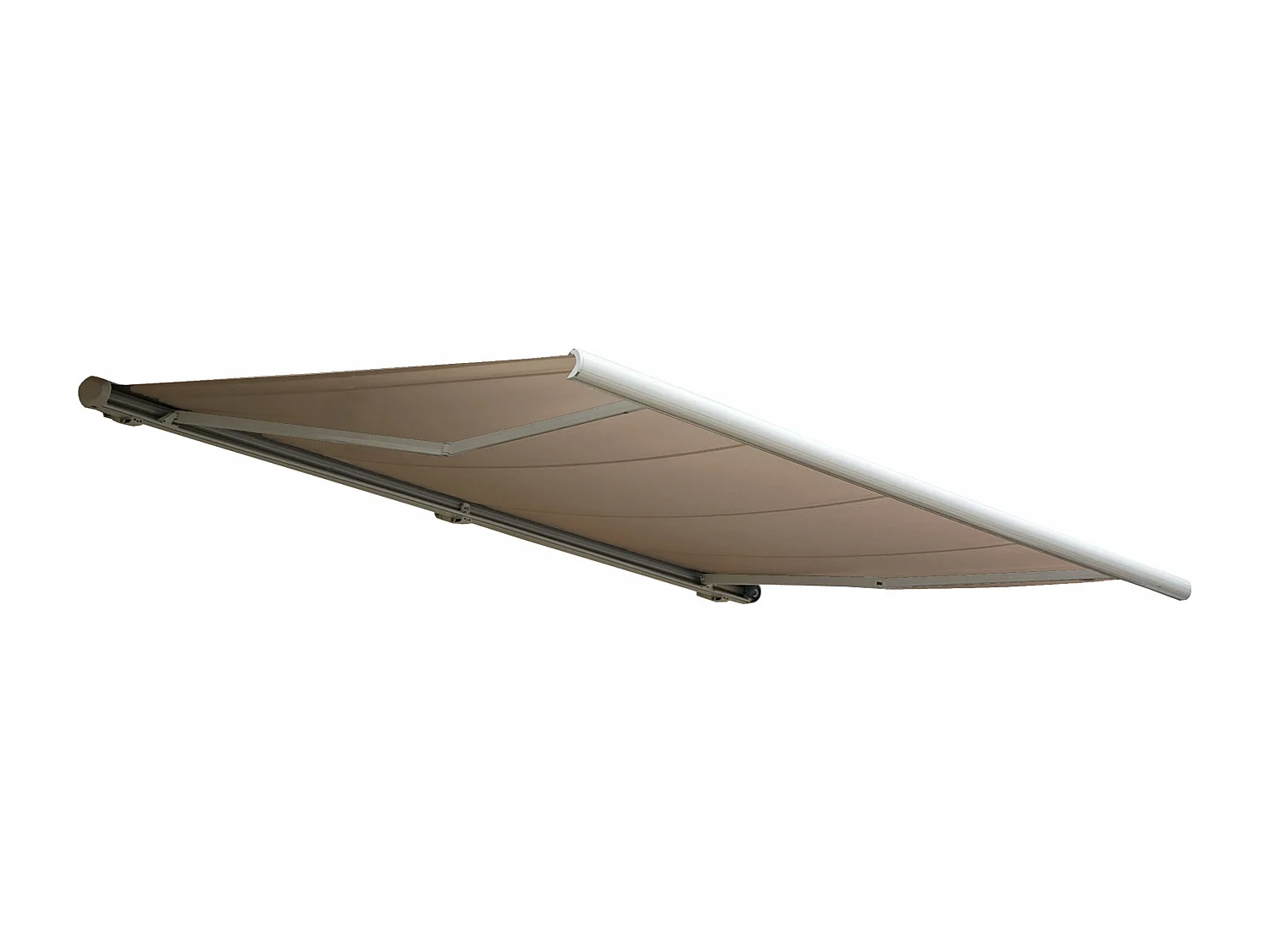 Elektrische Kassettenmarkise H122, Polyester Sand