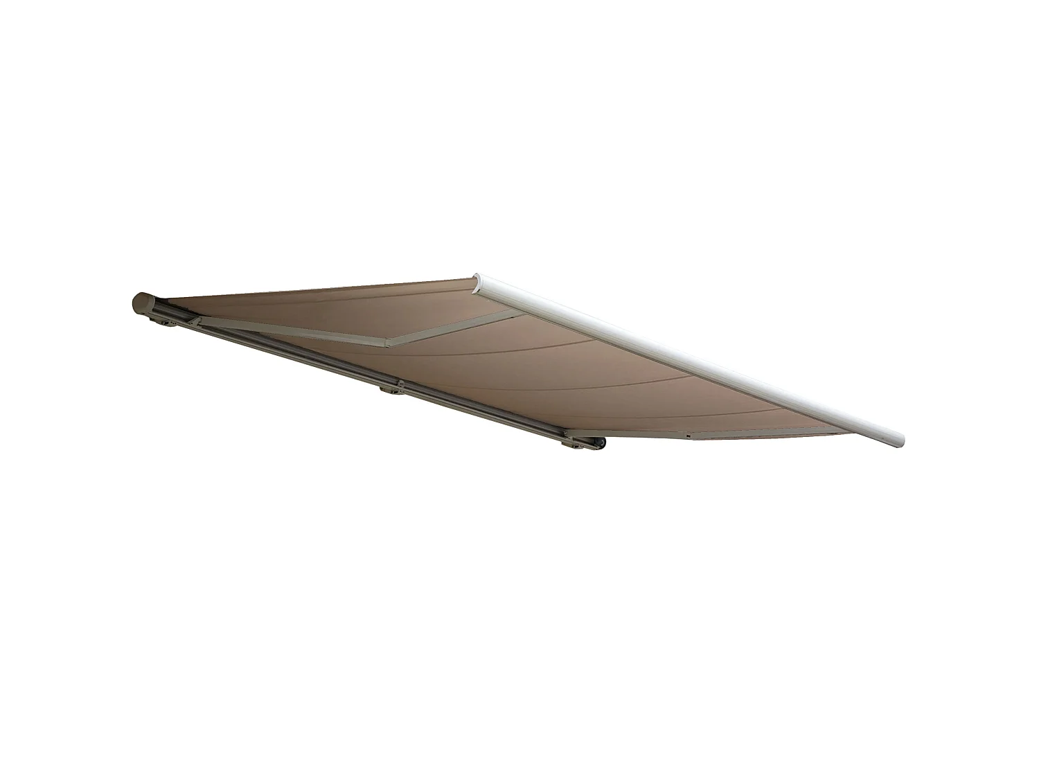 Elektrische Kassettenmarkise H122, Polyester Sand