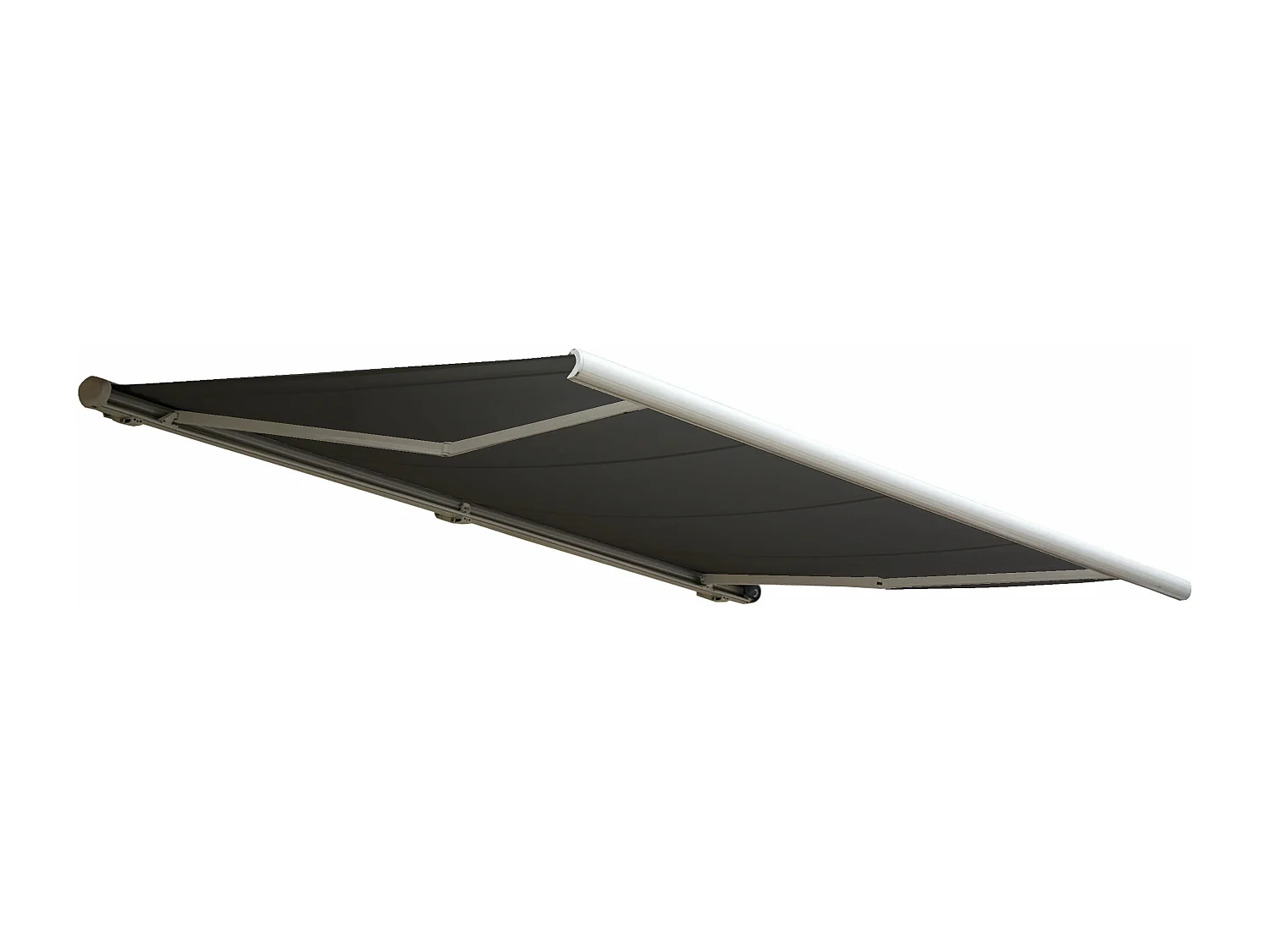 Elektrische cassettezonwering H124,  polyester antraciet