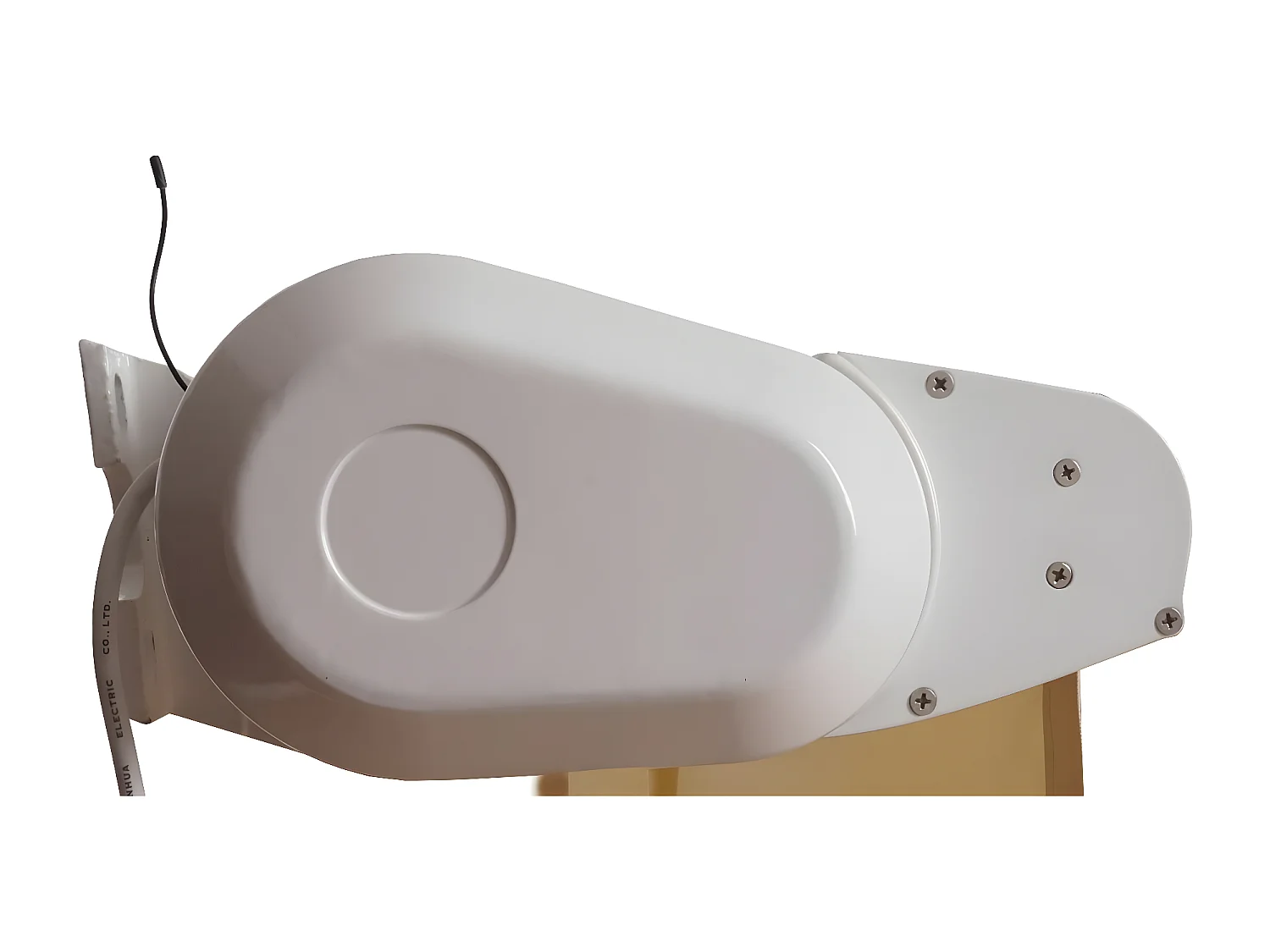 Kassetten-Markise H124 Volant ausfahrbar, Acryl Creme