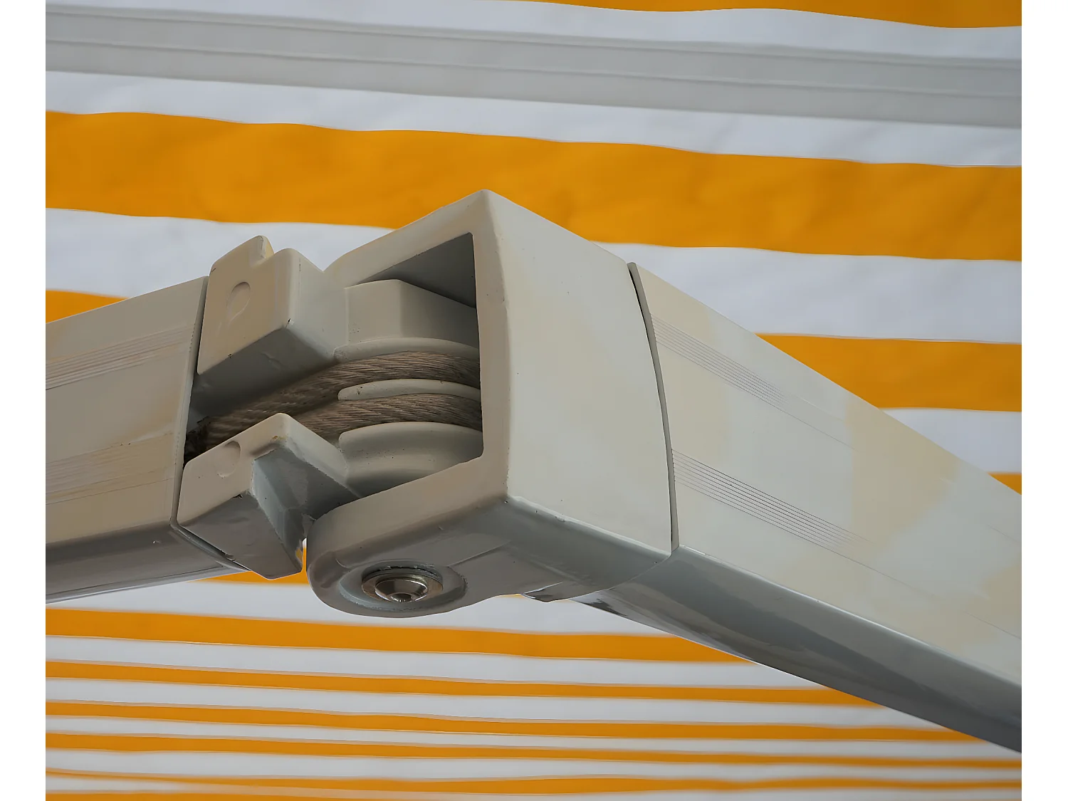 Alu-Markise H792, Acryl, Creme