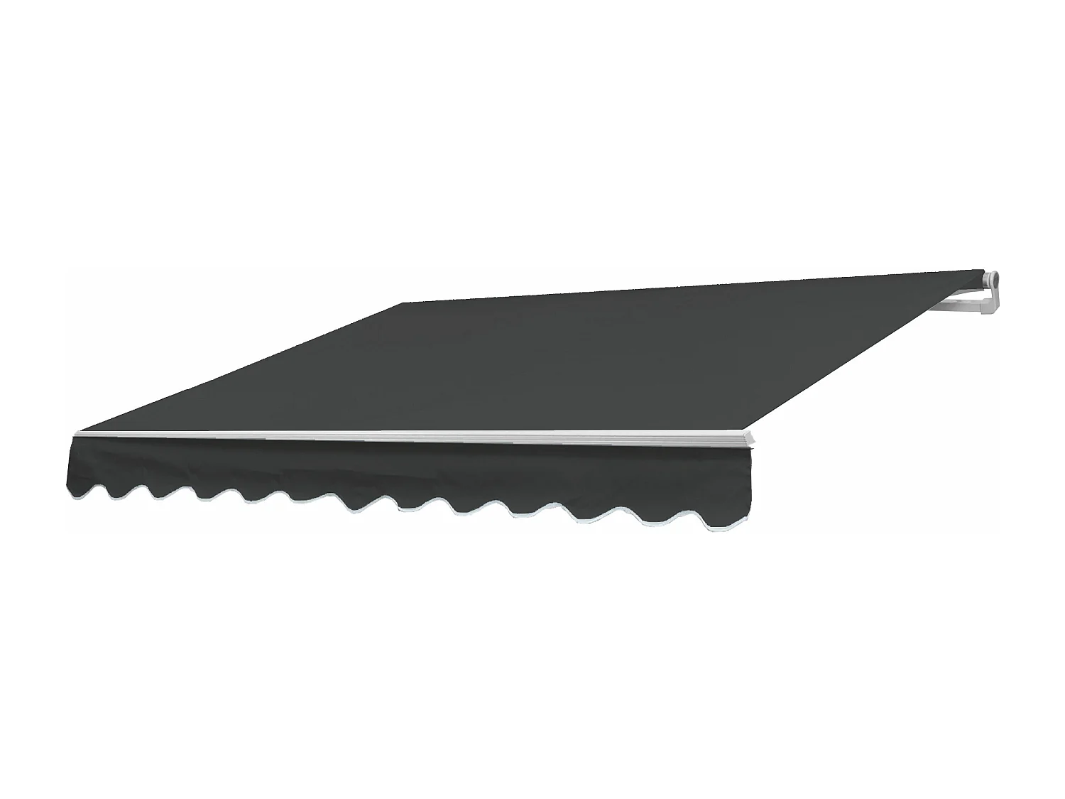 Ersatz-Bezug für Markise MCW-E49, Polyester anthrazit