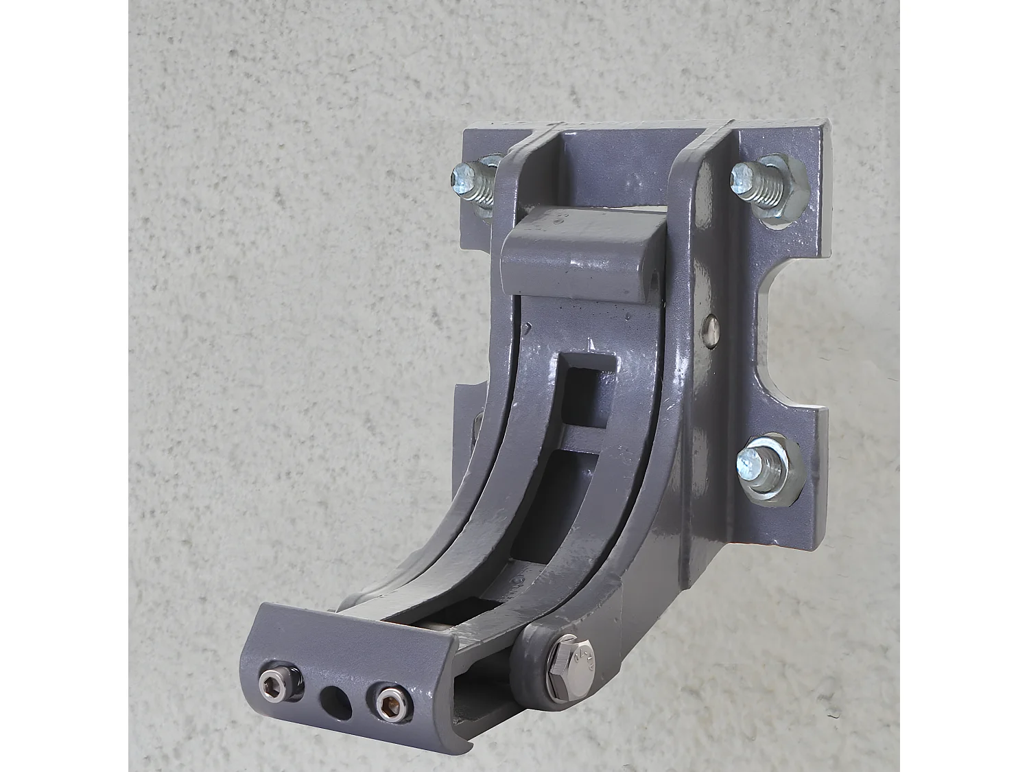 Elektrische Kassettenmarkise H122, Polyester blau-grün, Rahmen grau