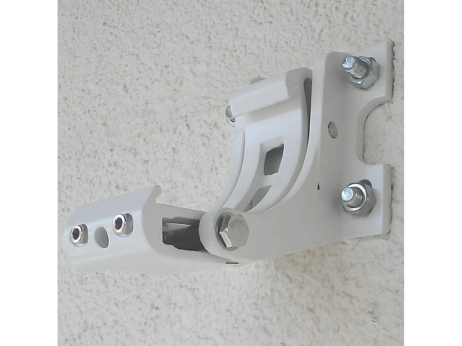 Kassetten-Markise H124 Volant ausfahrbar, Polyester Sand