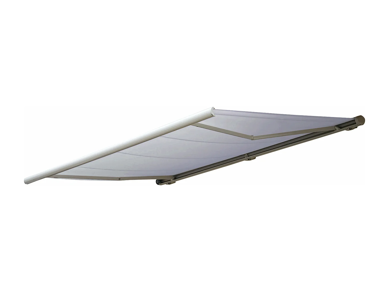 Elektrische Kassettenmarkise H124, Acryl Creme