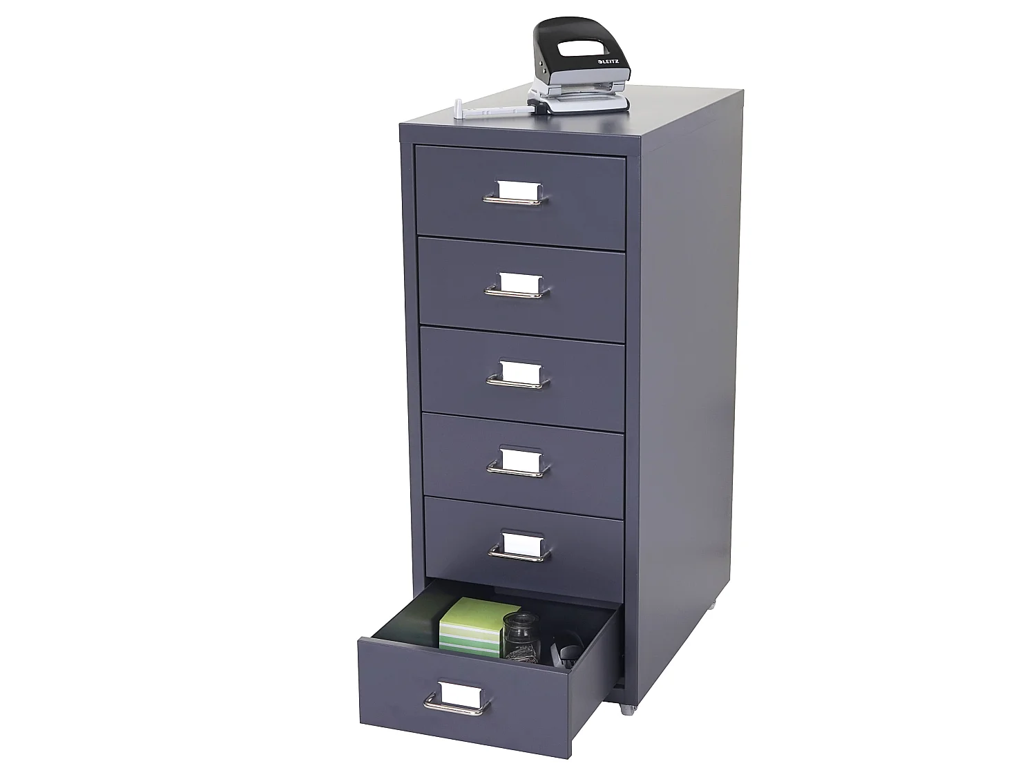 Rollcontainer Preston T851, Dunkelgrau