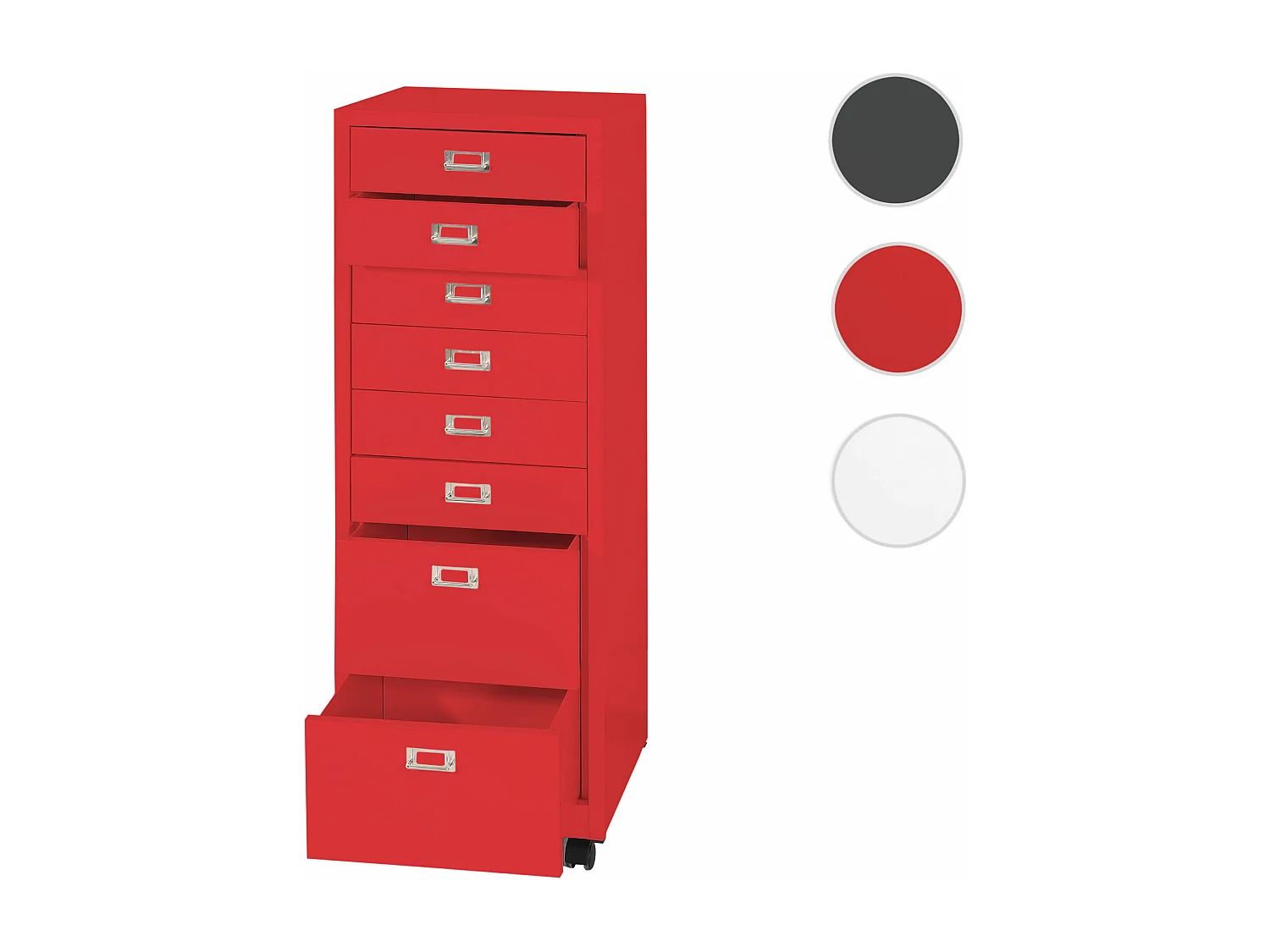 Podstawa mobilna MCW-L49,  czerwony